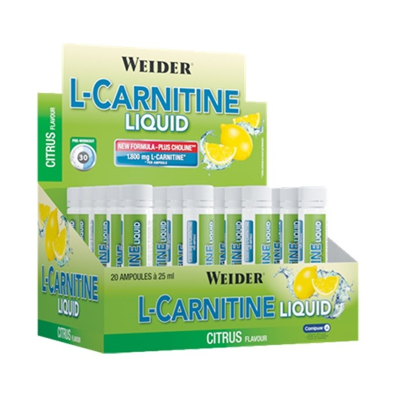L-Carnitine Liquid - 20 x 25 ml