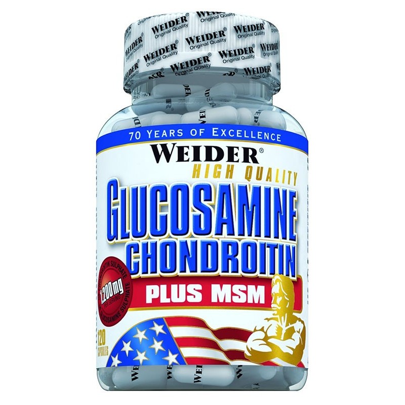 Glucosamine Chondrotin Plus MSM - 120 Kapseln