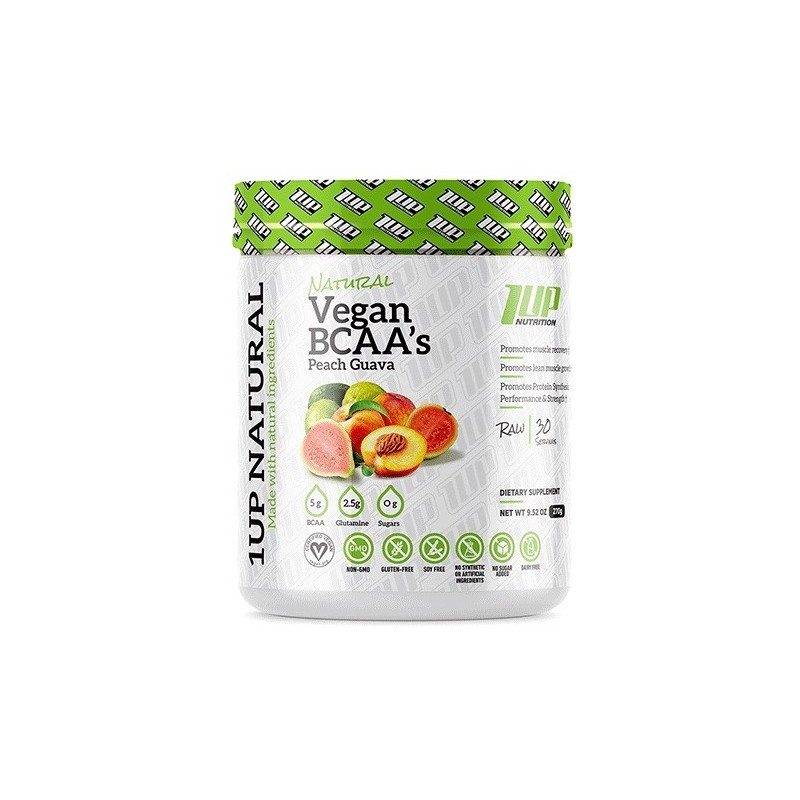 Natural Vegan BCAA + Glutamine - 270 gr / 360 gr