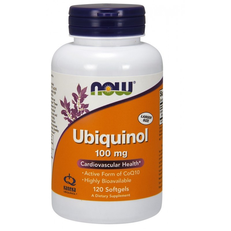 Ubiquinol, 100mg - 120 softgels