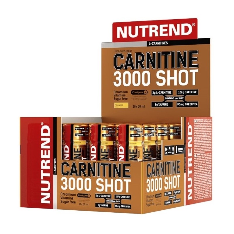 Carnitin 3000 Shot - 20 x 60 ml