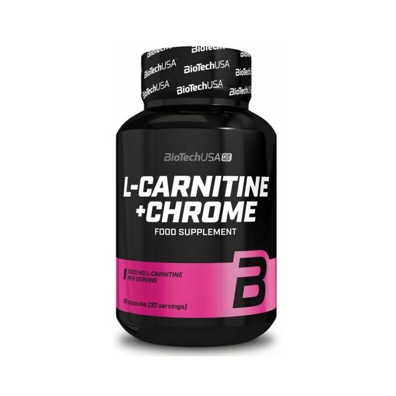 L-Carnitine + Chrome - 60 capsules