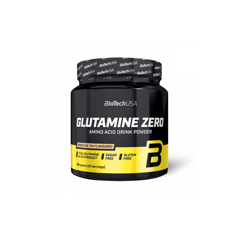 Glutamine Zero, Peach Ice Tea - 300g
