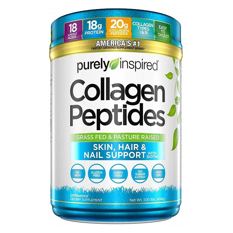 Peptides de collagène sans saveur 454 gr