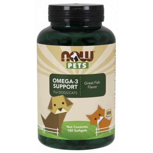 Omega-3 para perros y gatos - 180 cápsulas blandas