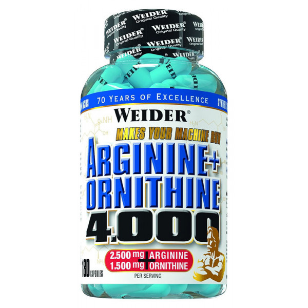 Arginine + Ornithine 4000 - 180 caps