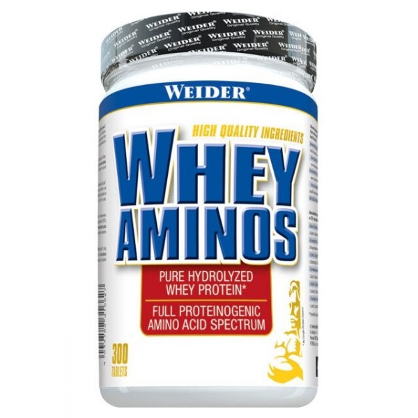 Whey Aminos Weider - 300 comprimidos