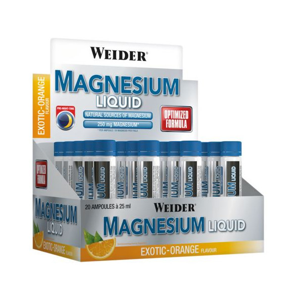 Magnesium Liquid - 20 x 25 ml.