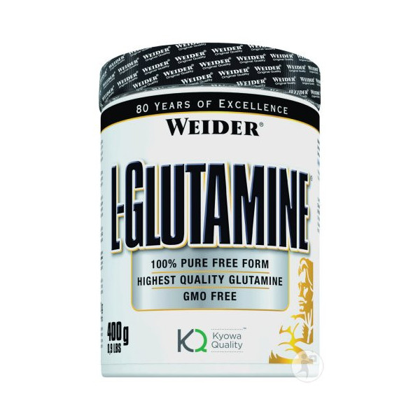 L-Glutamine, 100% Pure Free Form - 400g