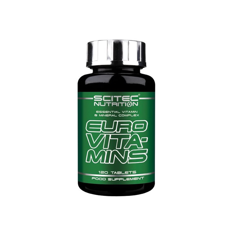 Euro Vita-Mins (120 comprimés) Scitec Nutrition