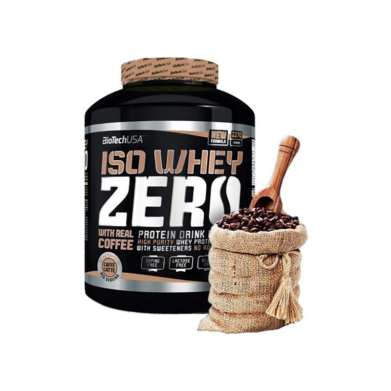 Iso Whey Zero Café Latte 2270 g BioTech USA