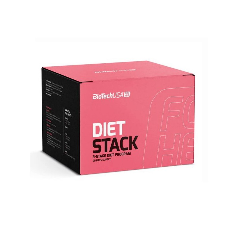 Diet Stack For Her - Biotech USA - Perte de poids pour les femmes