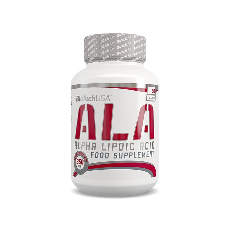 ALA - Acide Alpha-Lipoïque 50 capsules Biotech USA