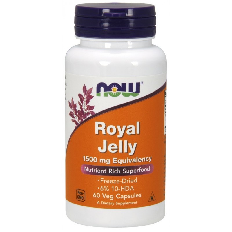 Royal Jelly, 1500mg Equivalency - 60 vcaps