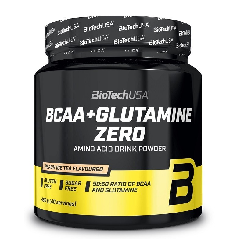 BCAA + Glutamine Zero, Lemon - 480g