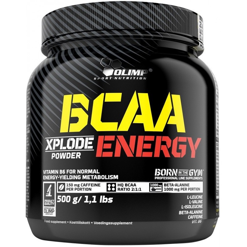 BCAA Xplode Energy 500 gr