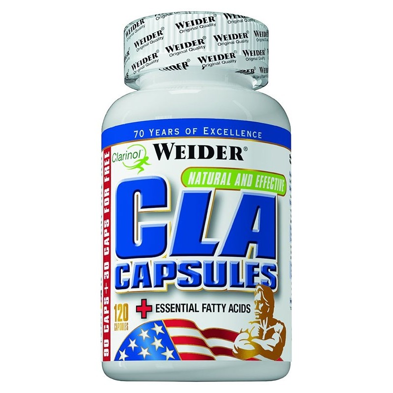 CLA Capsules avec acides gras essentiels - 120 caps